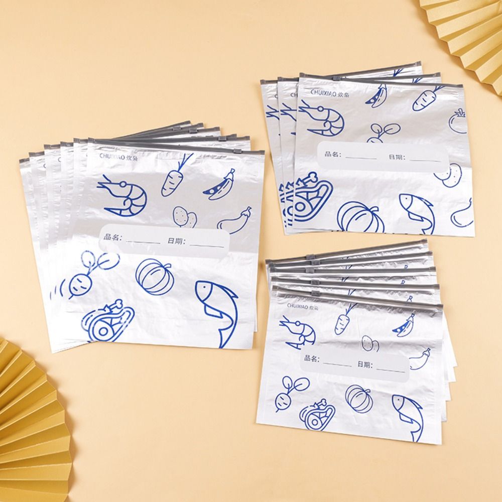 10 Unidades/Pacote Saco de Alu - Food Storage Bag avaliação e preço