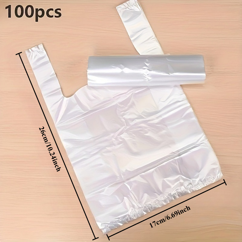 100 Peças de Sacos Plásticos T - Food Storage Bag avaliação e preço