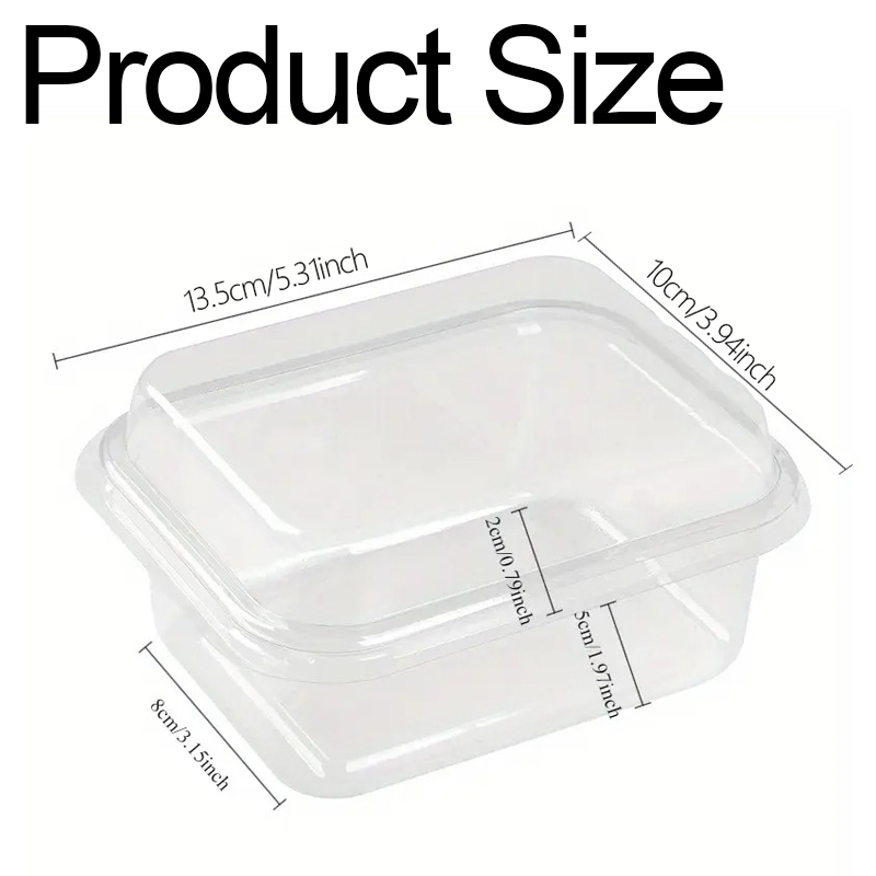 5/10/20 pçs caixa de bolo tran - Xmas Food Storage Containers avaliação e preço