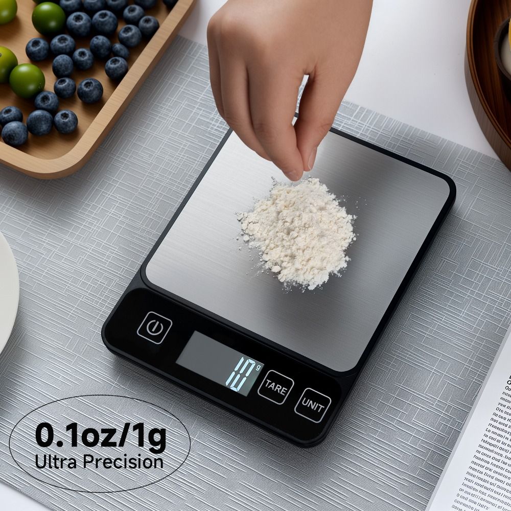 Balança de cozinha com display - Food Storage On Table avaliação e preço