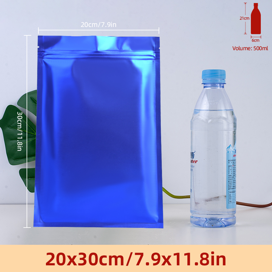 100 unidades de bolsas com zíp - Food Storage Bag avaliação e preço