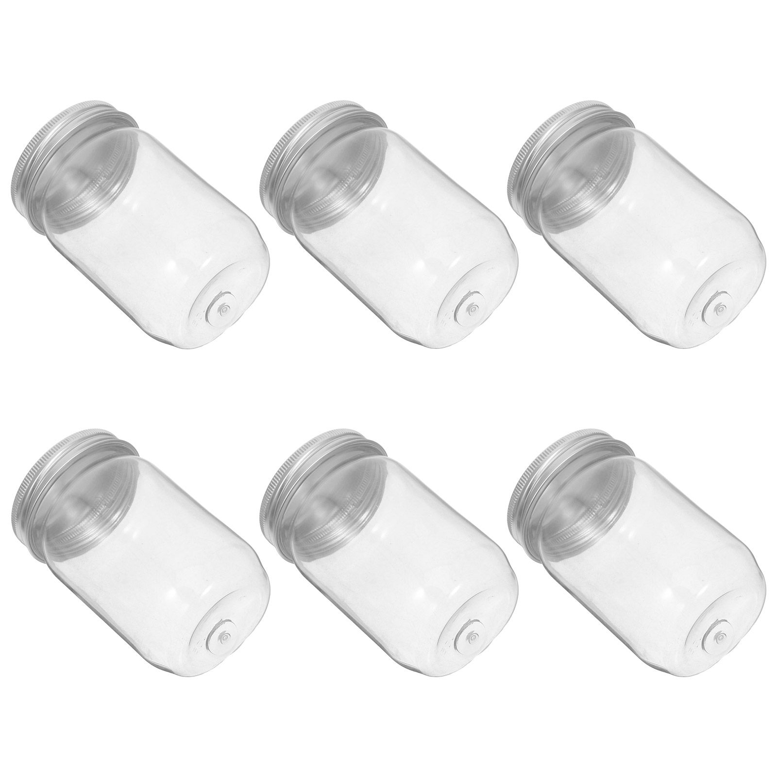 Conjunto de 6 Frascos de Plást - Food Storage Plastic Containers With Lids avaliação e preço