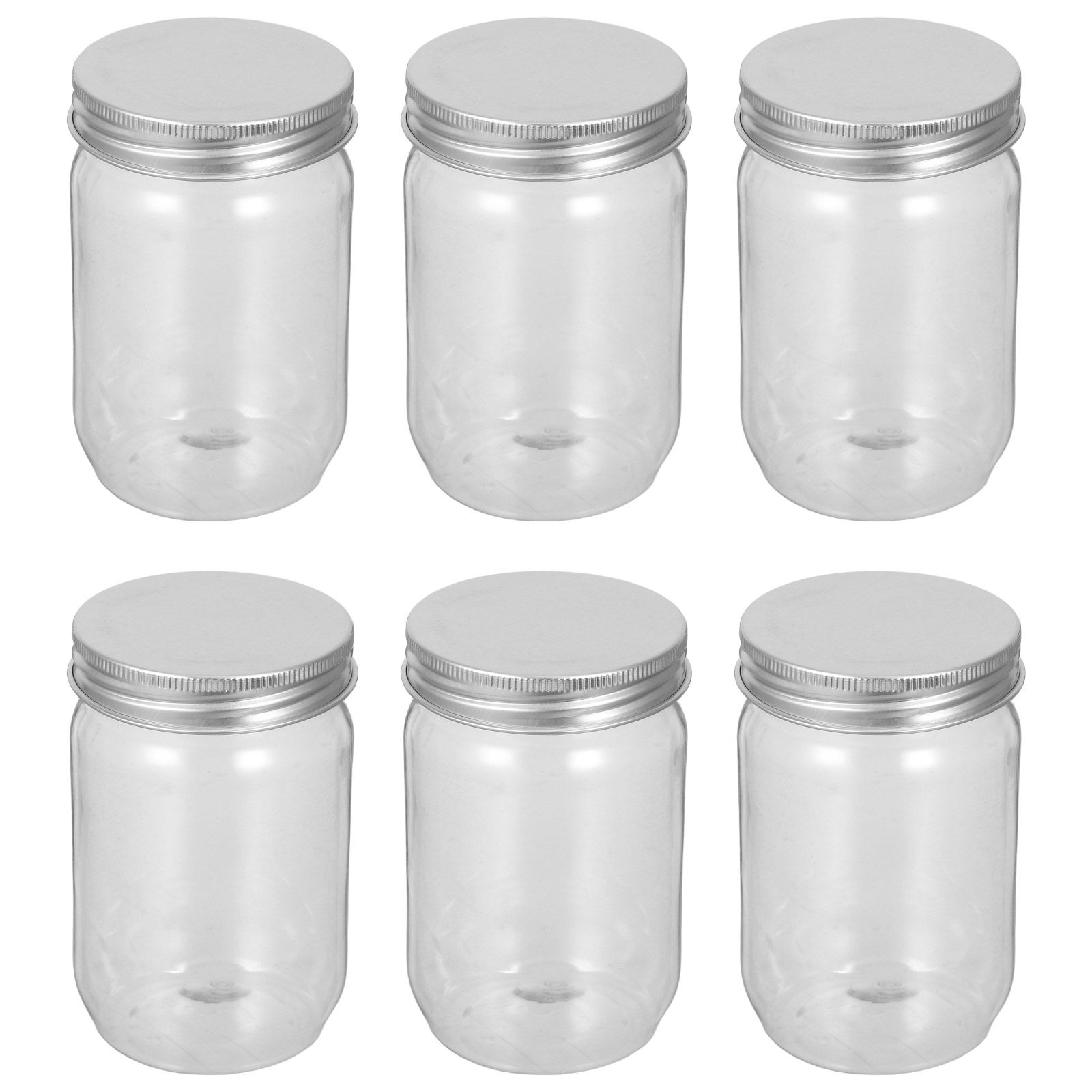 Conjunto de 6 Frascos de Plást - Food Storage Plastic Containers With Lids avaliação e preço