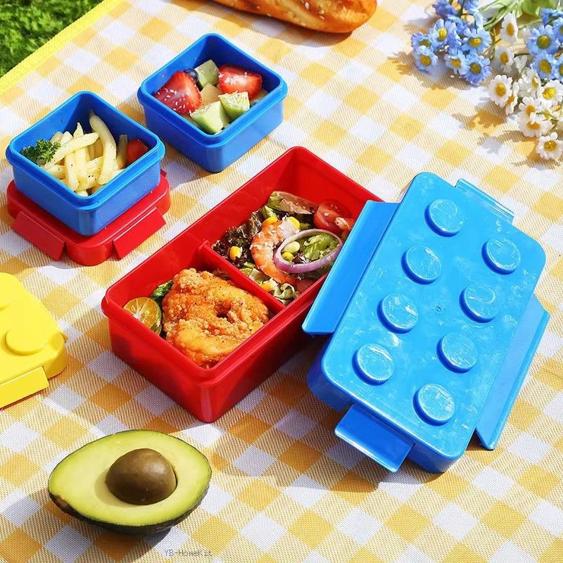Diy bloco de construção lanche - Food Storage Building avaliação e preço