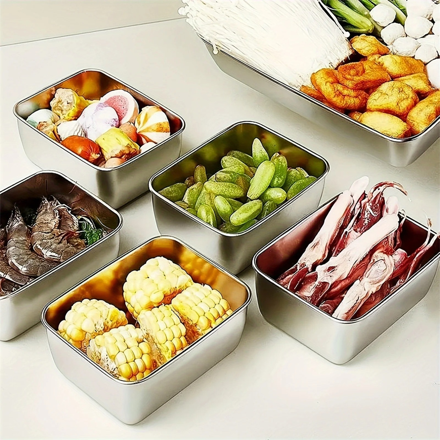 1/3/5 pces caixa de armazename - Food Storage Boxes With Lids avaliação e preço