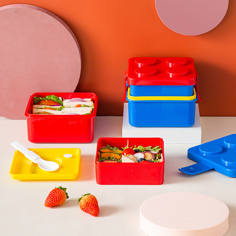 Diy bloco de construção lanche - Food Storage Building avaliação e preço