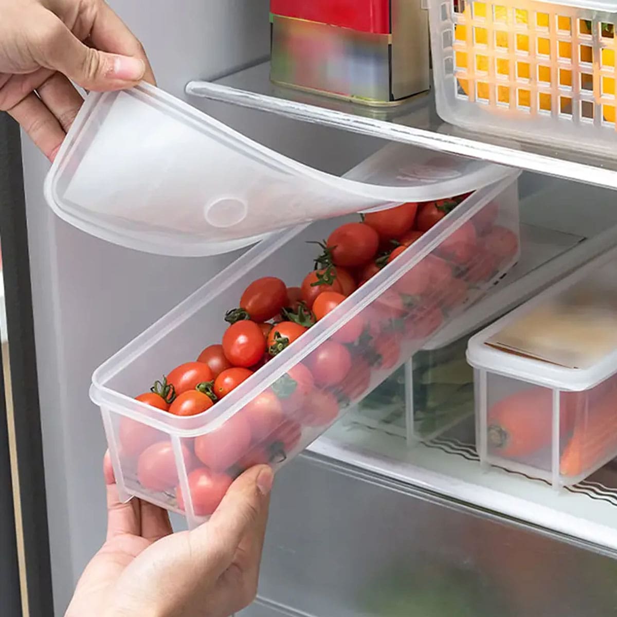 1 Caixa de Armazenamento Plást - Food Storage Boxes With Lids avaliação e preço